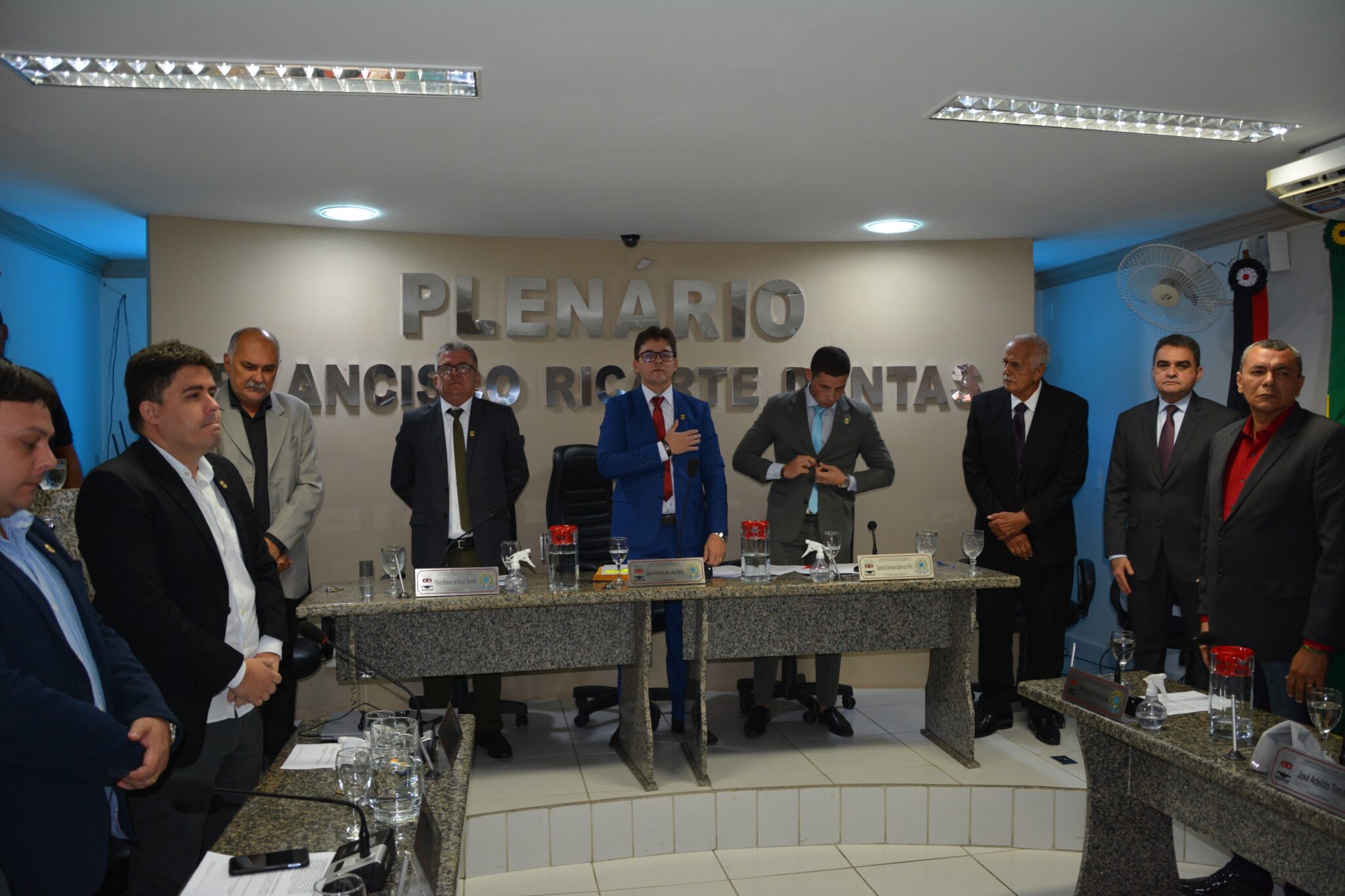 Mesa Diretora da Câmara Municipal de Santa Luzia toma posse para o biênio 2023-2024