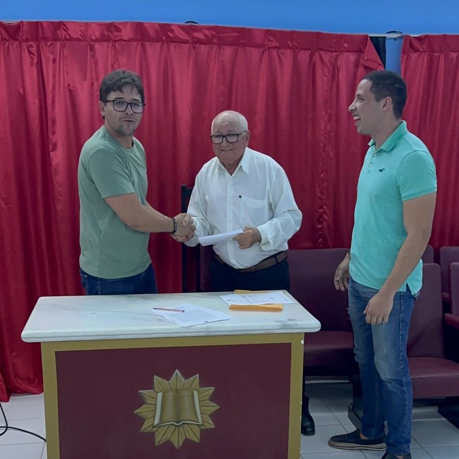 Vereador Daniel Medeiros toma possa na Câmara de Vereadores de Santa Luzia