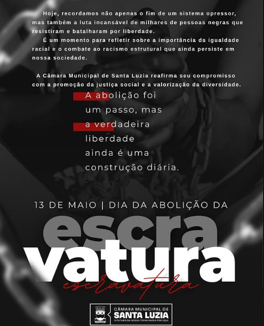 3 de Maio: Dia da Abolição da Escravatura