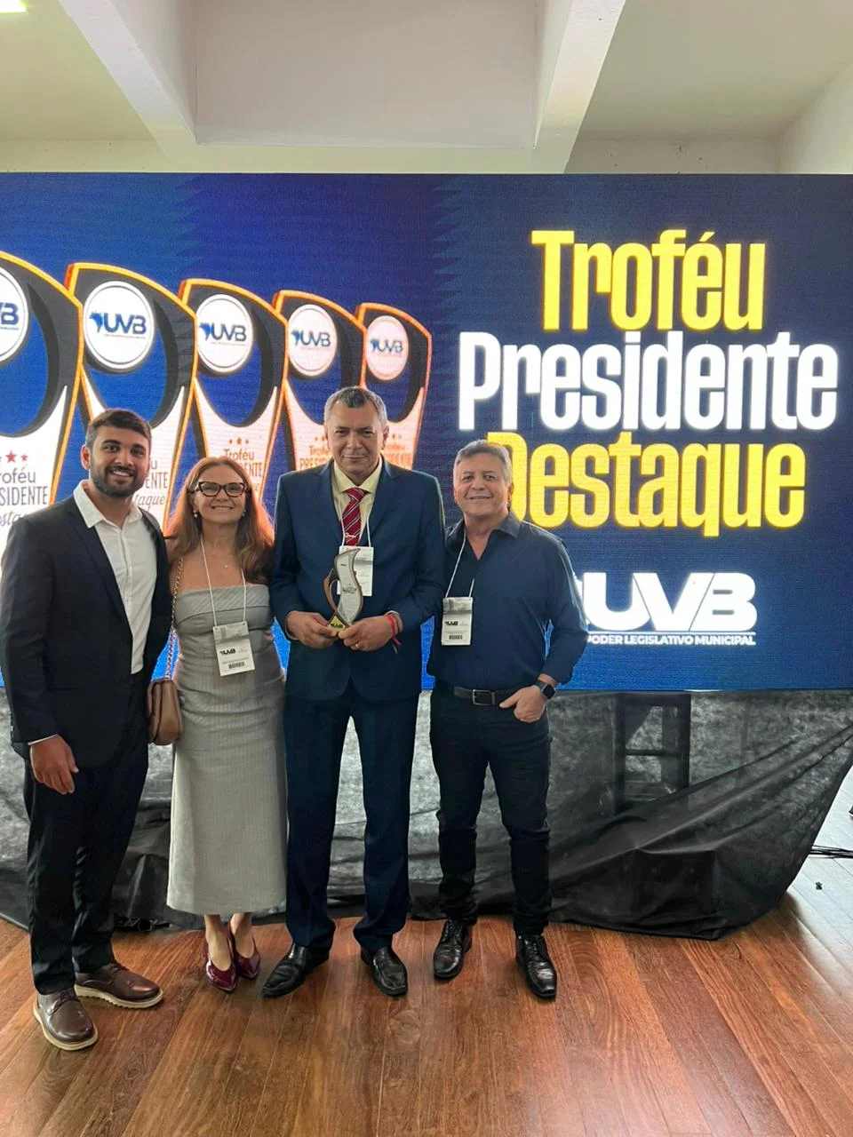 Presidente Félix Júnior recebe prêmio nacional da UVB e coloca Câmara de Santa Luzia entre as mais eficientes da Paraíba